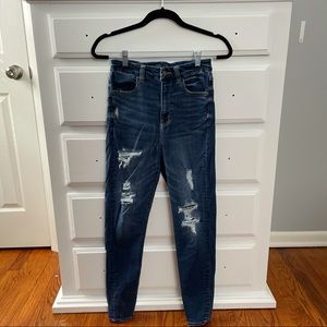 AE super high waisted jean